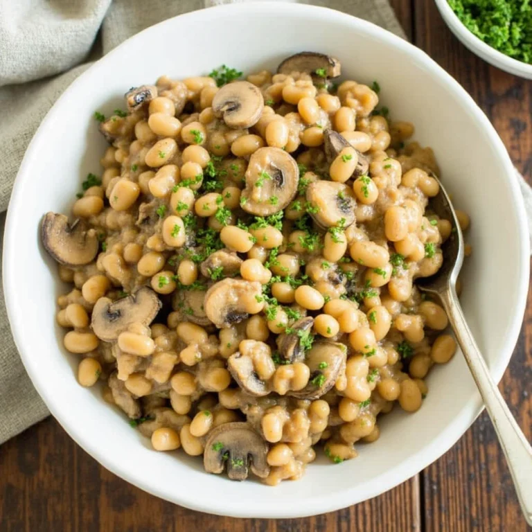 White Bean Mushroom Ragu