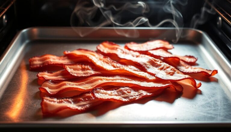 bacon in oven