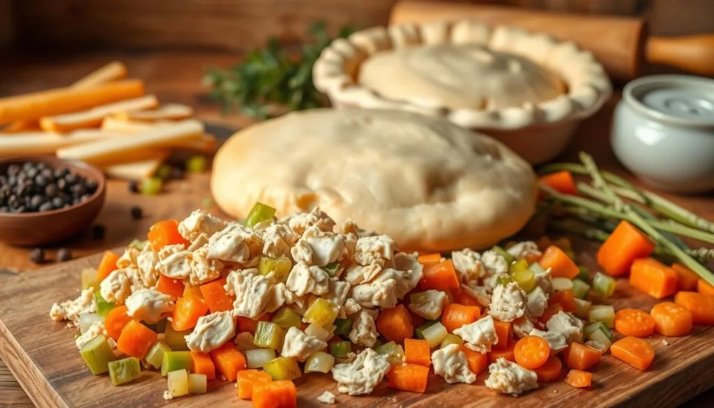 chicken pot pie ingredients chicken pot pie ingredients