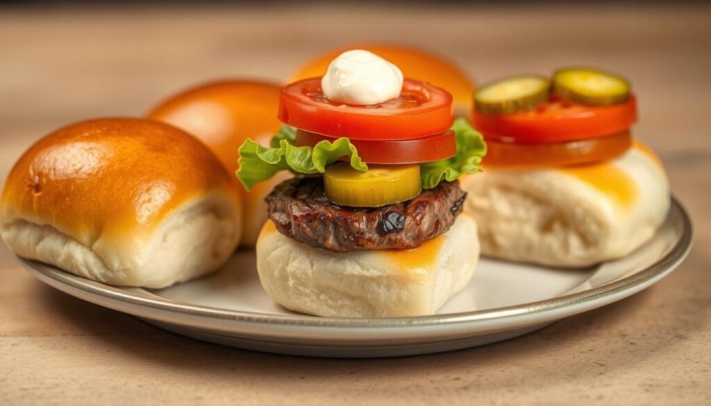 beef sliders on hawaiian rolls with toppings beef sliders on hawaiian rolls with toppings