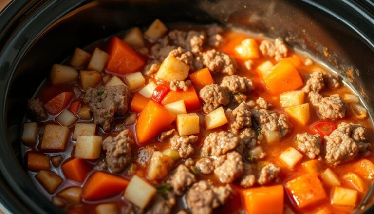 crock pot recipe with ground beef