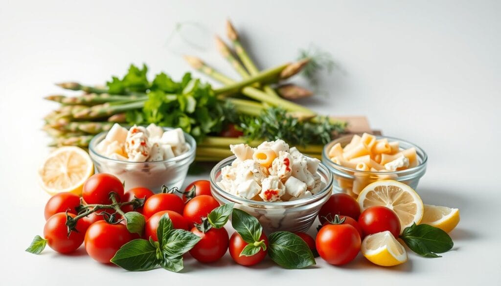 essential-ingredients-crab-salad-pasta essential-ingredients-crab-salad-pasta