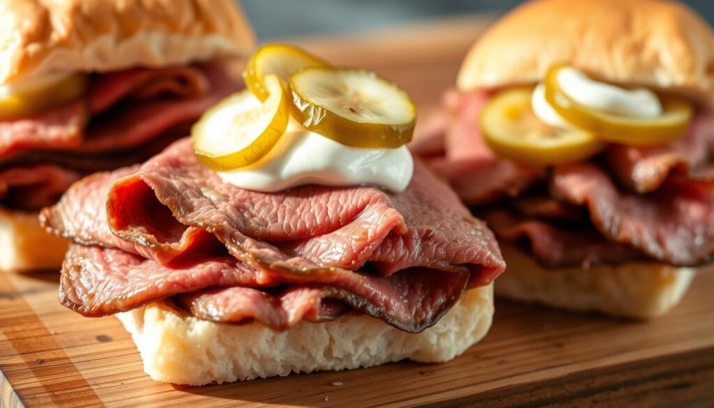 roast beef sliders recipe